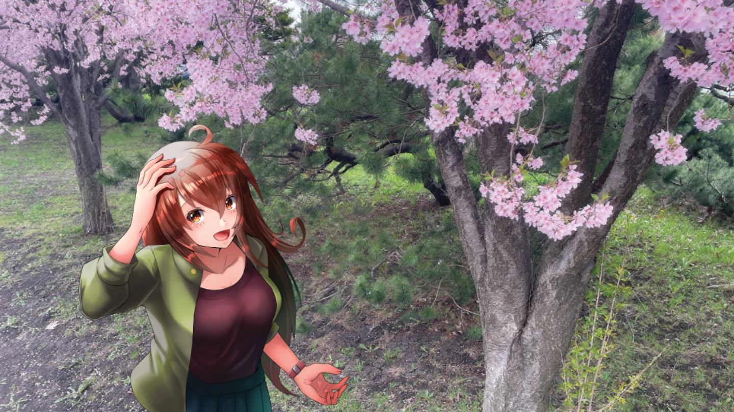エゾヤマザクラと最上奏音